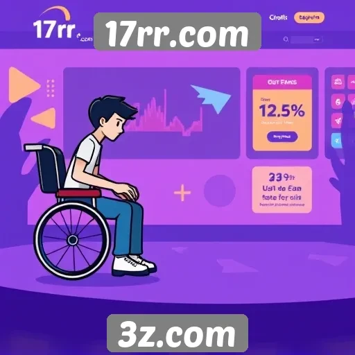 Acessibilidade e interface do usuário em 17rr.com